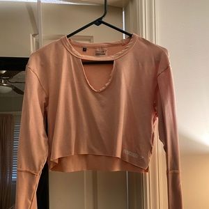 Gymshark Crops: $35 each plus shipping. Dress and v-neck shirt: both $35. Small